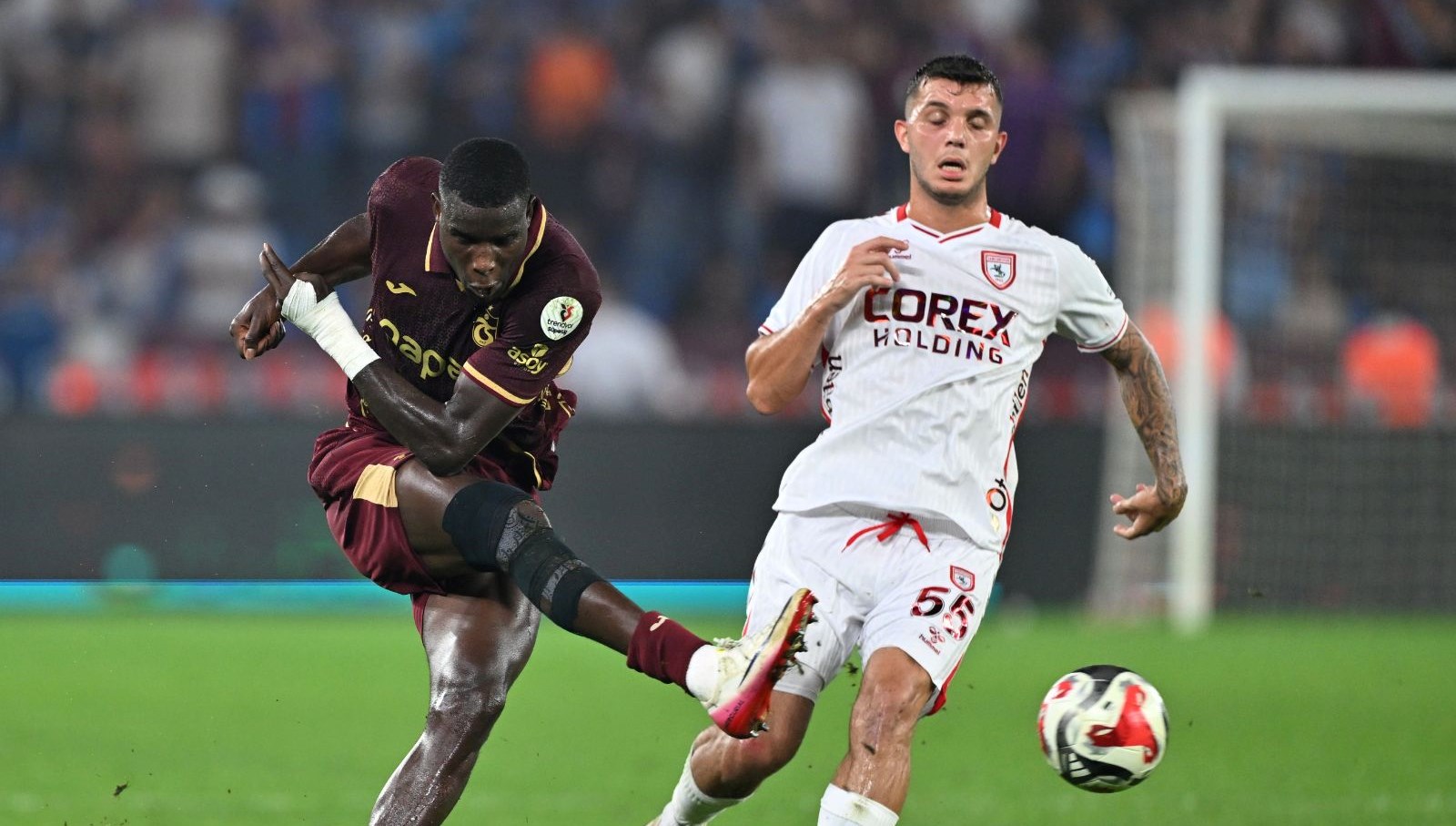 trabzonsporun serisi samsunspor maciyla bitti 88de gelen gol ve beraberlik KcCnbQtG