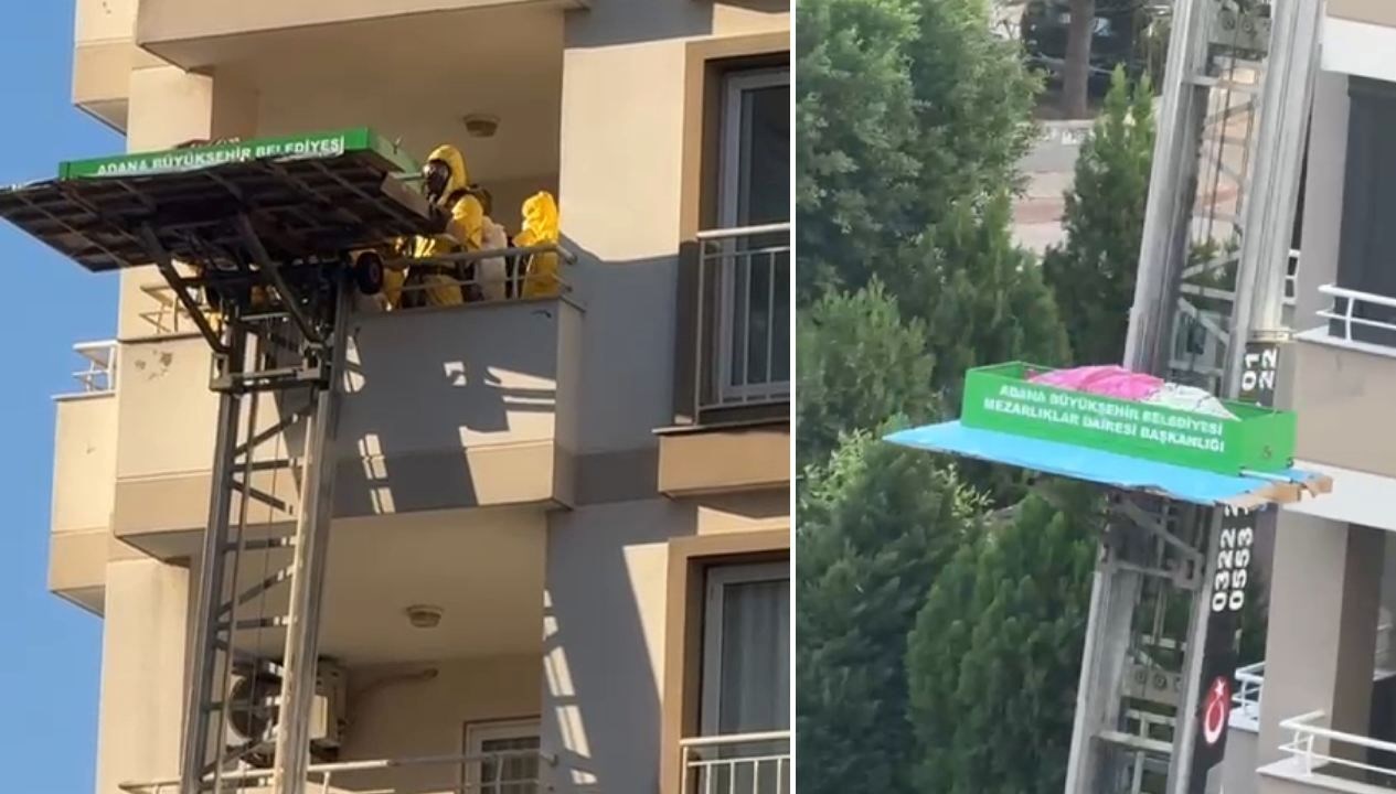 dairede cansiz bedeni bulundu cenazesi asansorlu aracla indirildi 4GKPFNz6