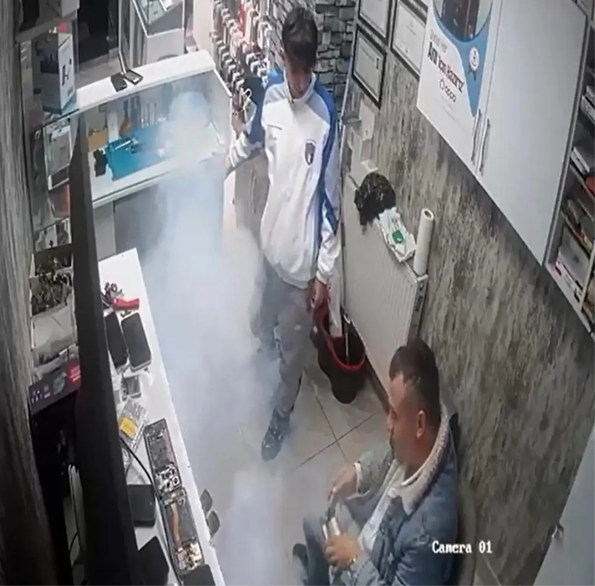 Düzce’de Batarya Yangını Korkuttu