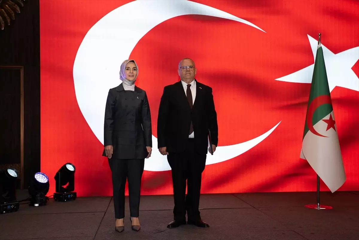 Aile ve Sosyal Hizmetler Bakanı Göktaş Cezayir Milli Günü resepsiyonunda konuştu Açıklaması