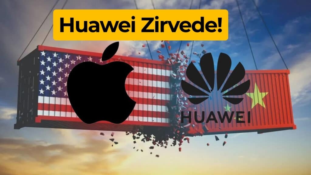 Huawei, Beş Yıl Aradan sonra Çin’de Apple’ı Geride Bırakıyor