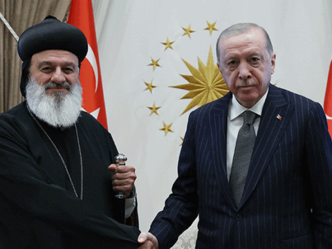 Cumhurbaşkanı Erdoğan, Süryani Ortodoks Kilisesi Patriğini kabul etti